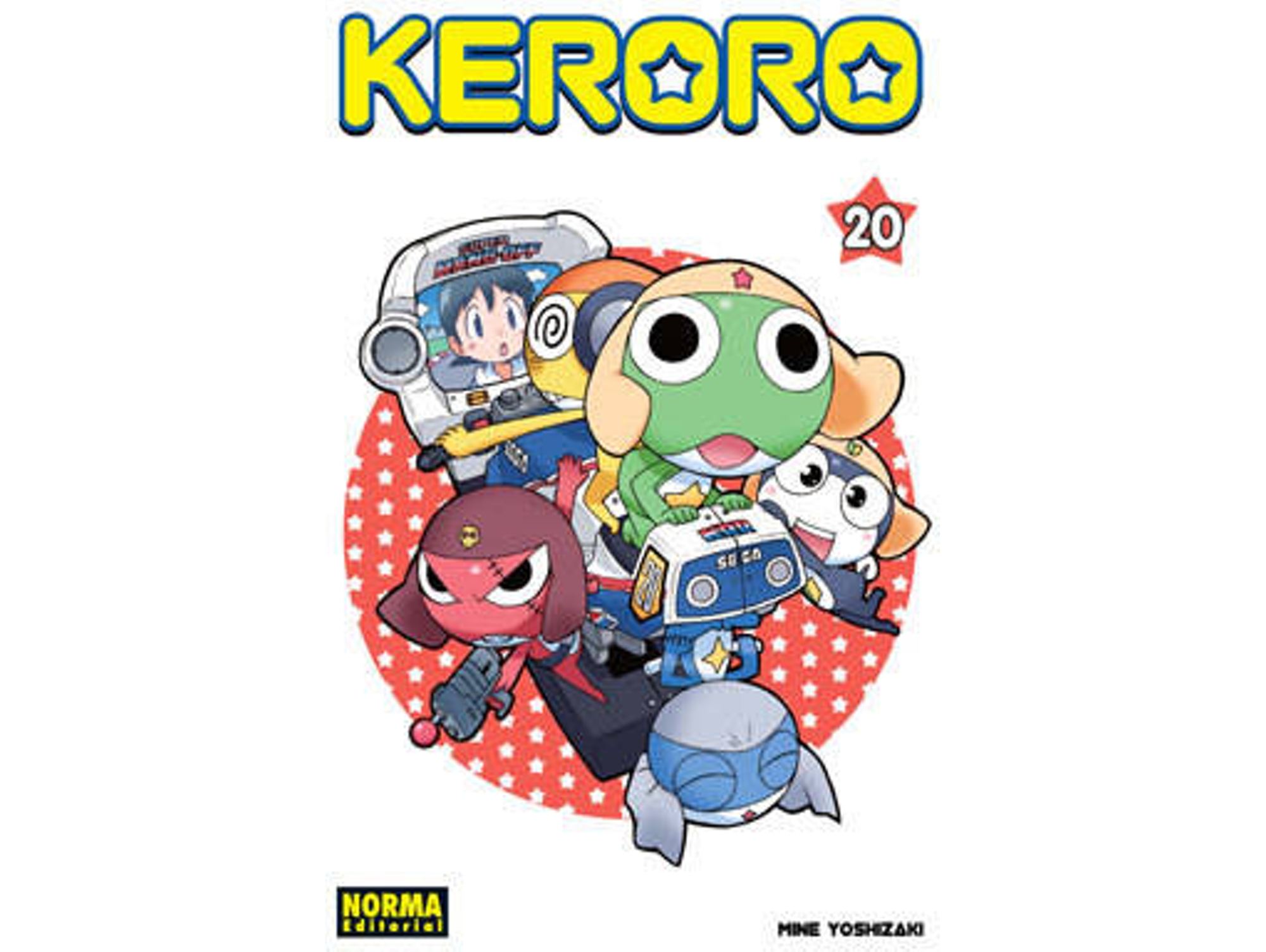 Libro Keroro 20 de Mine Yoshizaki (Español)