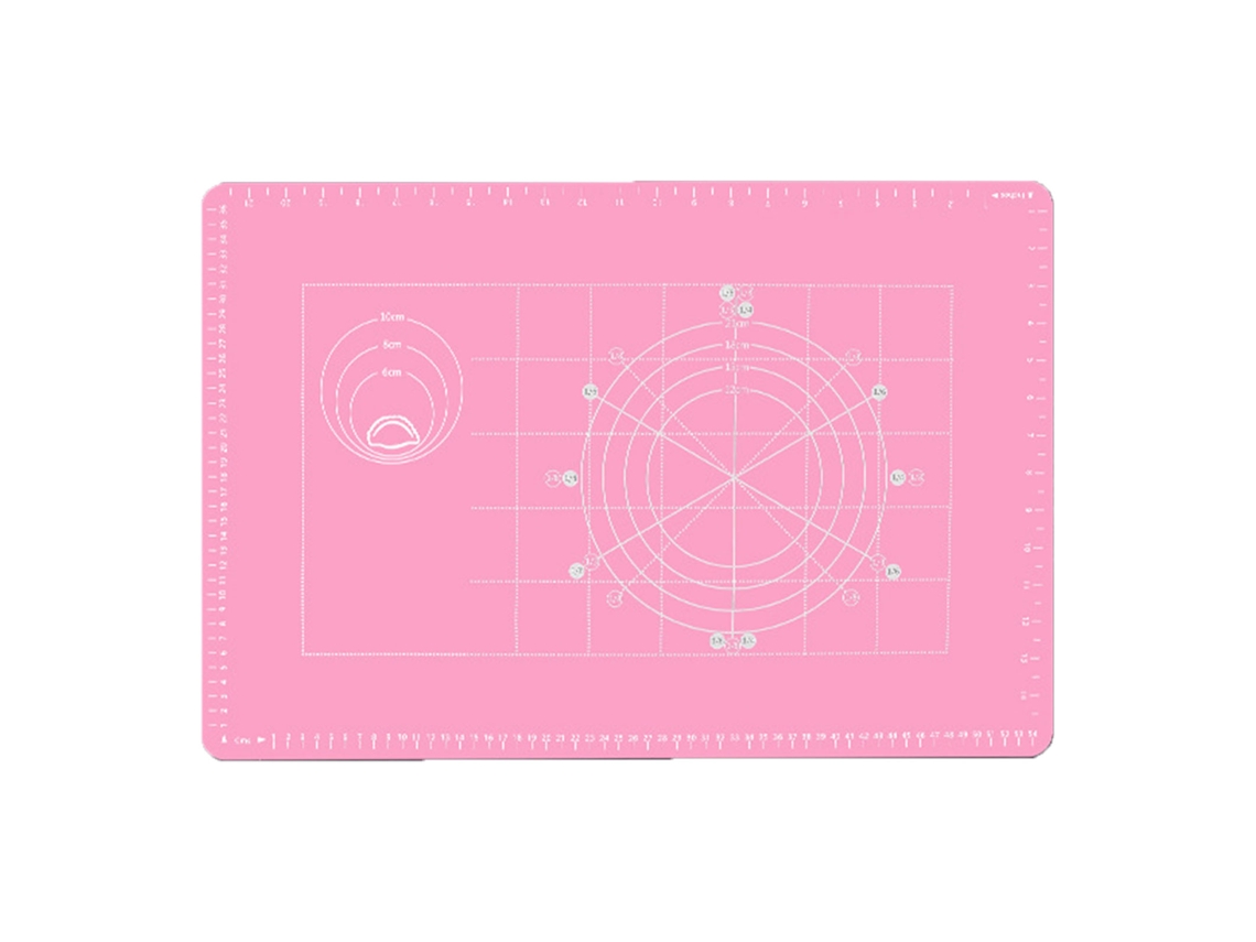Tapete De Silicona Grueso Y Antideslizante Para Hornear, Con Dimensiones Adecuadas Para Masas Y Pasteles.