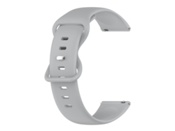 Bracelete Para Samsung Galaxy Watch 3 (41mm) - Silicone Cor Sólida (20mm) - Cinza