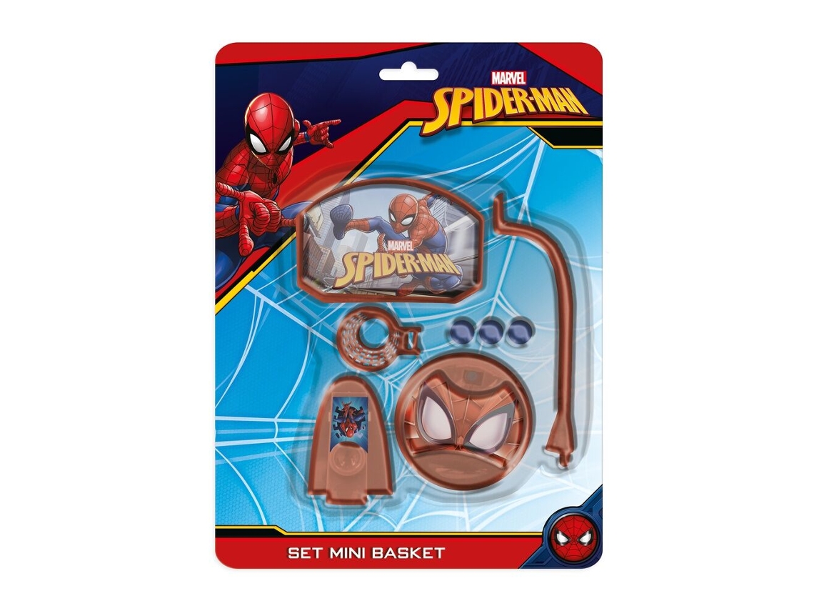 Conjunto De Mini Cestos Homem-aranha Marvel Kids Licensing