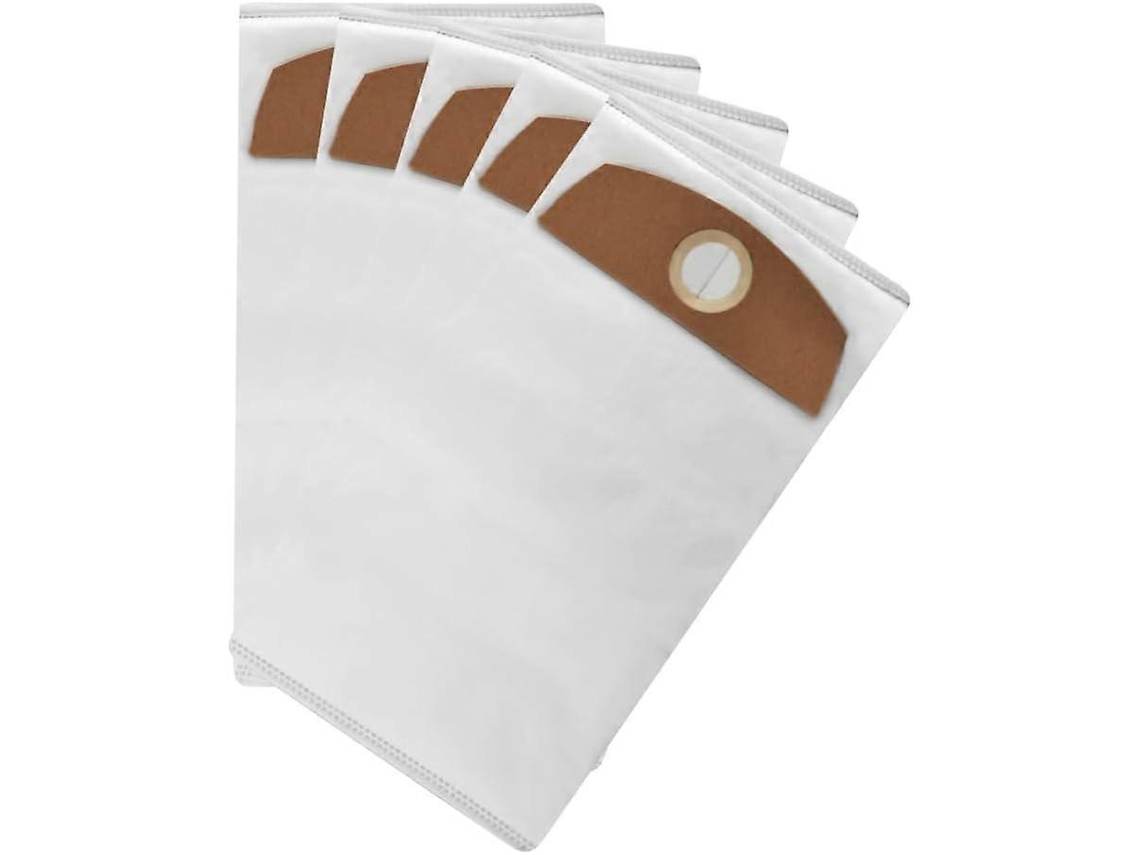 Paquete De 5 Bolsas De Vellón Para Polvo, Aptas Para Uso En Seco Y Húmedo, Compatibles Con Aspiradoras De Líquidos Y Sólidos - Ft522