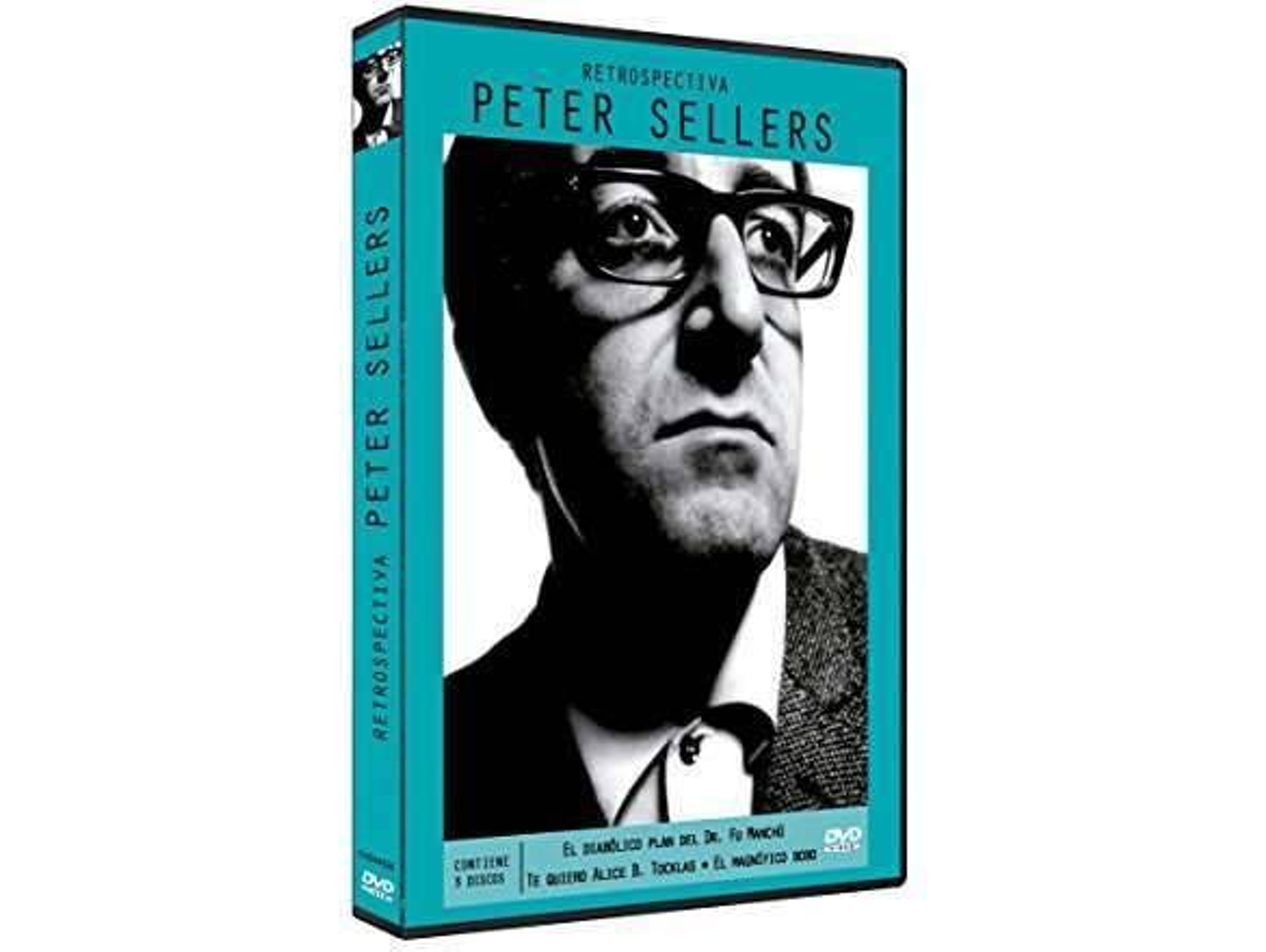 DVD Peter Sellers 3 El Diabólico Plan Del Dr. Fu Manchu + Te Quiero Alice B + El Magnífico Bobo
The Fiendish Plot Of Dr. Fu