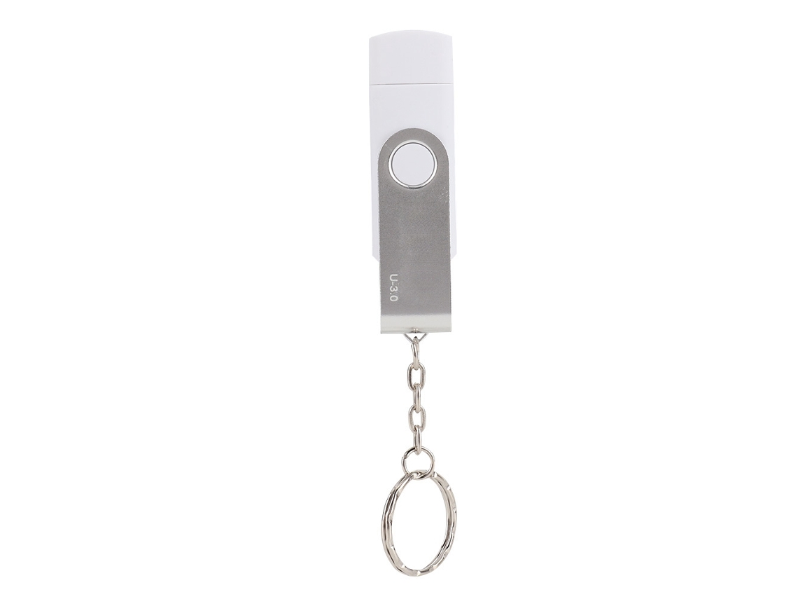 Pendrive Otg Giratorio Usb3.0 De Alta Velocidad Blanco 32g