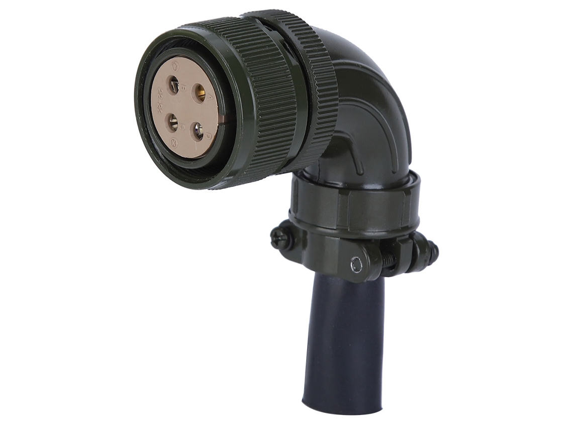 2026-conector Aéreo 4 Pin 2.2kw-5.5kw Motor Plug Herramienta Industrial Hardware Elbow