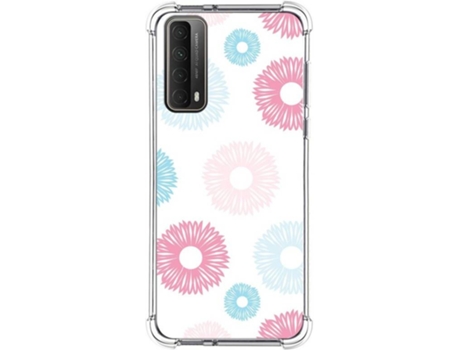 Carcasa Huawei P Smart 2021 TUMUNDOSMARTPHONE Dibujos Antigolpes Flores 06 Multicolor