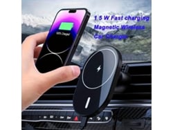 Carga Rápida De 15 W (potencia Máxima), Compatible Con Iphone 17/16/15, Cargador Magnético Inalámbrico Para Coche.