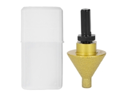 Broca Biselada De Diamante De 38 Mm Con Adaptador M14 Para Agrandar Y Rectificar Agujeros.
