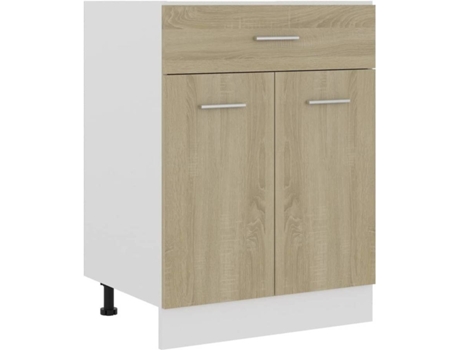 Mueble de cocina VIDAXL Marrón Madera contrachapada (60x46x81.5)