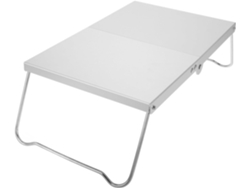 Mesa De Camping Plegable Madera Práctica Ideal Para Acampar Picnic