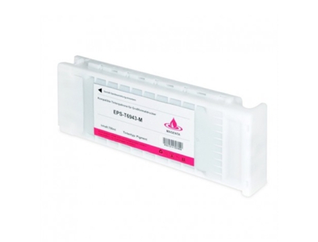 Cartucho de Tinta Compatível Epson T6943 / T6923 / T6933 Magenta Tinta Pigmentada