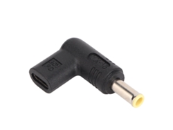 Adaptador Usb C Fêmea Para Dc 5.5x3.0mm 100w Pd Profissional Eficiente Para Notebook