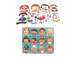 -cajas De Rompecabezas Magnéticos Educativos Para Niños, Juguetes Magnéticos De Aprendizaje Temprano Para Ejercitar La Imaginación
