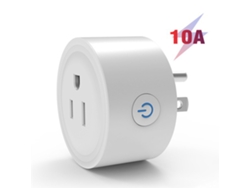 Enchufe Inteligente Con Control Por Voz Y Remoto, 10 A, Conexión Directa, Con Conexión Wifi.
