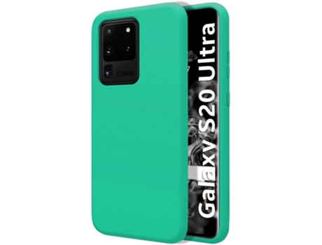 Carcasa Samsung Galaxy S20 Ultra TUMUNDOSMARTPHONE Silicona Líquida Verde