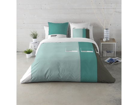 Funda Nórdica Estampada Cama 150 Algodón Extra Suave Fabricado En España Wide Stripes Pantone