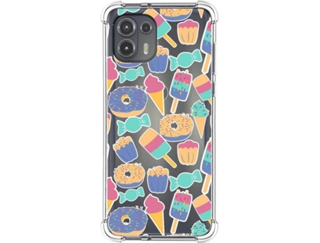 Carcasa Motorola Edge 20 Lite TUMUNDOSMARTPHONE Dulces 02 Multicolor