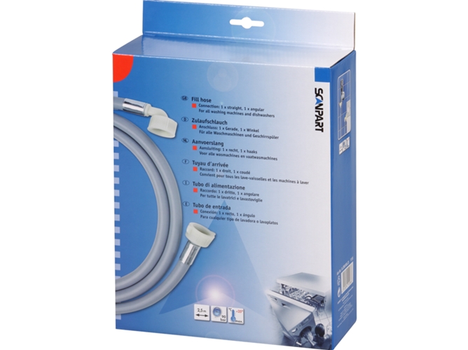 Tubo Flexible Entrada 2.5M, 90 Bar Mill SCAN PARTS