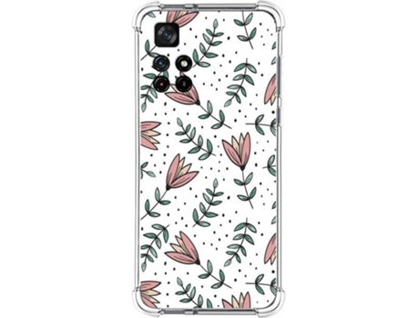 Carcasa Xiaomi POCO M4 Pro 5G TUMUNDOSMARTPHONE Dibujos Antigolpes Flores 01 Multicolor