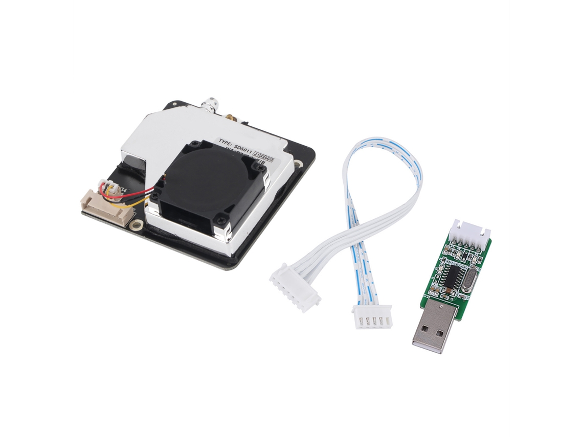 Veloriskku-sensor Láser De Detección De Polvo Sds011 Con Alta Precisión Para Concentración De Partículas Pm2.5 Pm10