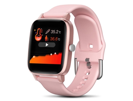 Smartwatch Monitor de frecuencia cardíaca y oxígeno en sangre Pantalla táctil a color HD a prueba de agua