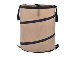Cubo de basura plegable Laxiscreed de 37,8 L, acero Oxford.