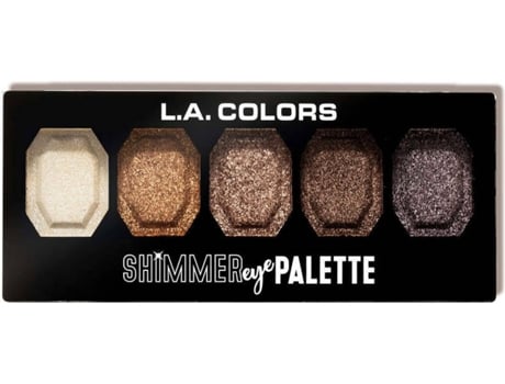 Paleta de Sombras L.A. COLORS Shimmer Eye Palette Sparkle & Shine (11 gr)