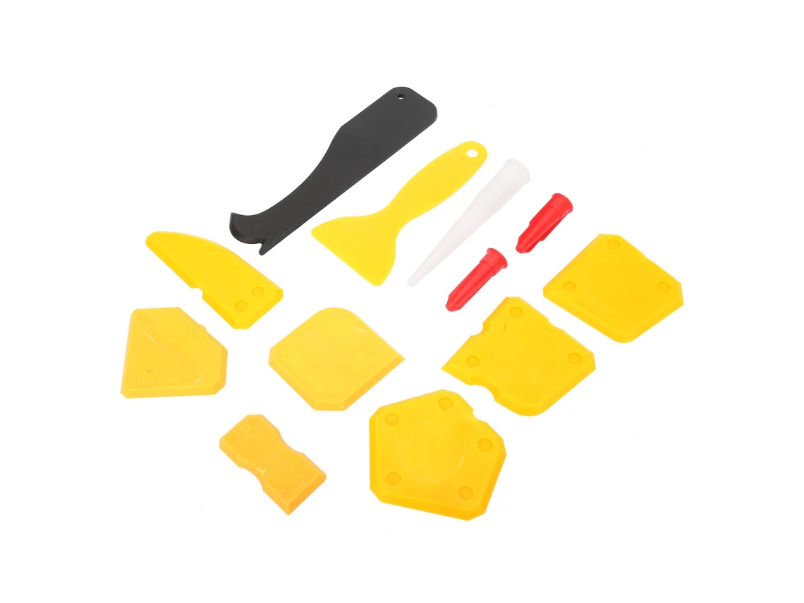 Kit de herramientas para eliminar silicona, cemento y vidrio | Sin marca