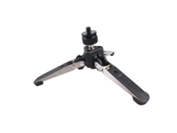 Base de soporte para trípode/monopié, 3 patas, tornillo de 3/8'', aluminio, universal para cámaras DSLR.