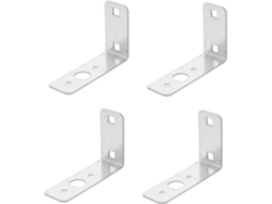 Soporte De Luz Trasera Galvanizado En Forma De L, 4 Piezas, Triangular, En Ángulo Recto, Accesorios De Remolque