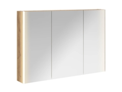 Maison Exclusive - Armario Con Espejo De Baño Roble Artesanal 103,5 X 15,5 X 70 Cm