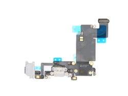 Módulo De Puerto De Carga Usb Con Conector Dock Y Cable Flexible Para Iphone 6s Plus (gris)