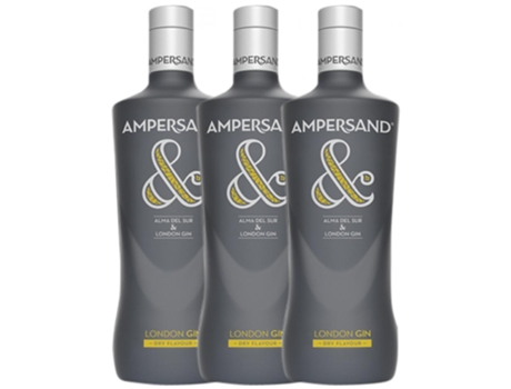 Gin AMPERSAND GIN Ampersand Gin (0.7 L - 3 unidades)