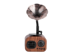 Altavoz Bluetooth retro creativo con enchufe y reproductor de música para PC, teléfono móvil y tableta Chennnls