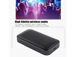 Altavoz Bluetooth Portátil Mini Inteligente Con Reproductor De Tarjeta Tf Y Control De Volumen Bt-209 Negro