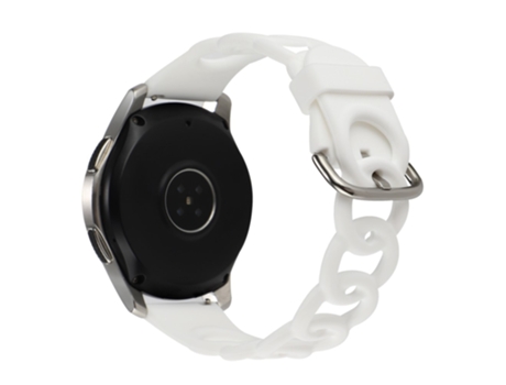 Correa de Silicona 22mm rosquilla hueca para Huawei Watch Buds/GT3 SE/GT3 Pro 46mm - blanco