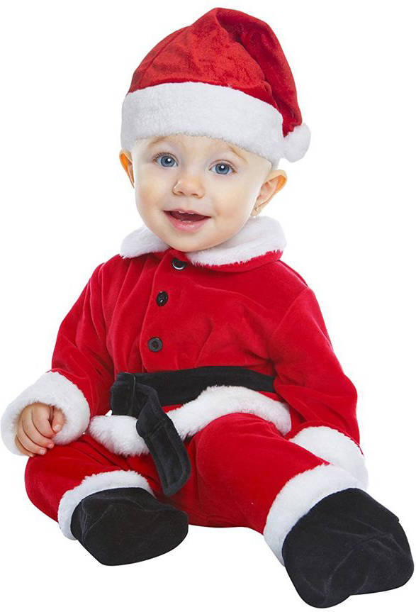 Disfraz de Niño VIVING Papa Noel (Tam: 7-12 meses)