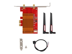Tarjeta De Red Inalámbrica De Escritorio Pci-e Intel 9260ac Dual Band 1.73gbps Con Antena De 8dbi