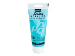 Tinta Acrílica PÉBÉO (Iridiscente - Azul Verde - 100ml)