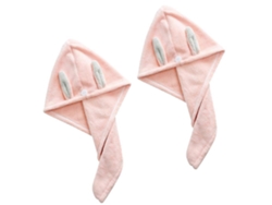 Toallas de secado rápido, prácticas y cómodas para envolver el cabello. Rosewell (2 unidades)