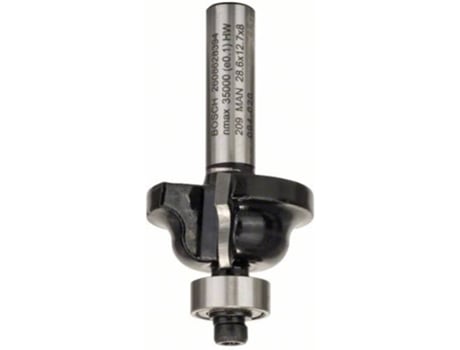 Fresa BOSCH para Bordes B - 8 mm - R1 4 mm - B 8 mm - L 12.4 mm - G 54 mm