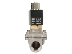 Válvula Solenoide Eléctrica Acero Inoxidable Abierta Normalmente G3/4'' Para Agua Aire (ac220v)