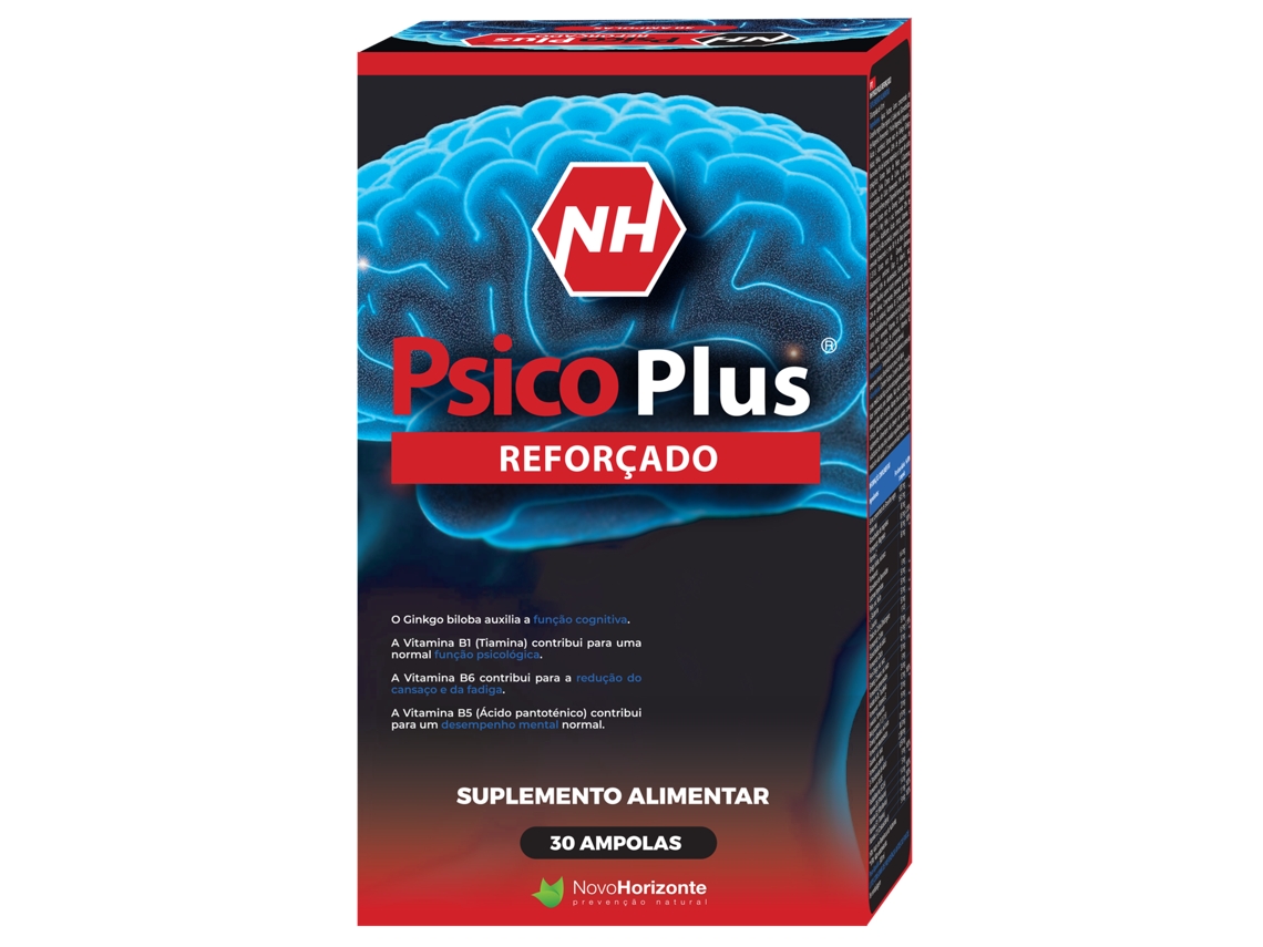Psico Plus Reforzado 30 Ampollas NOVO HORIZONTE