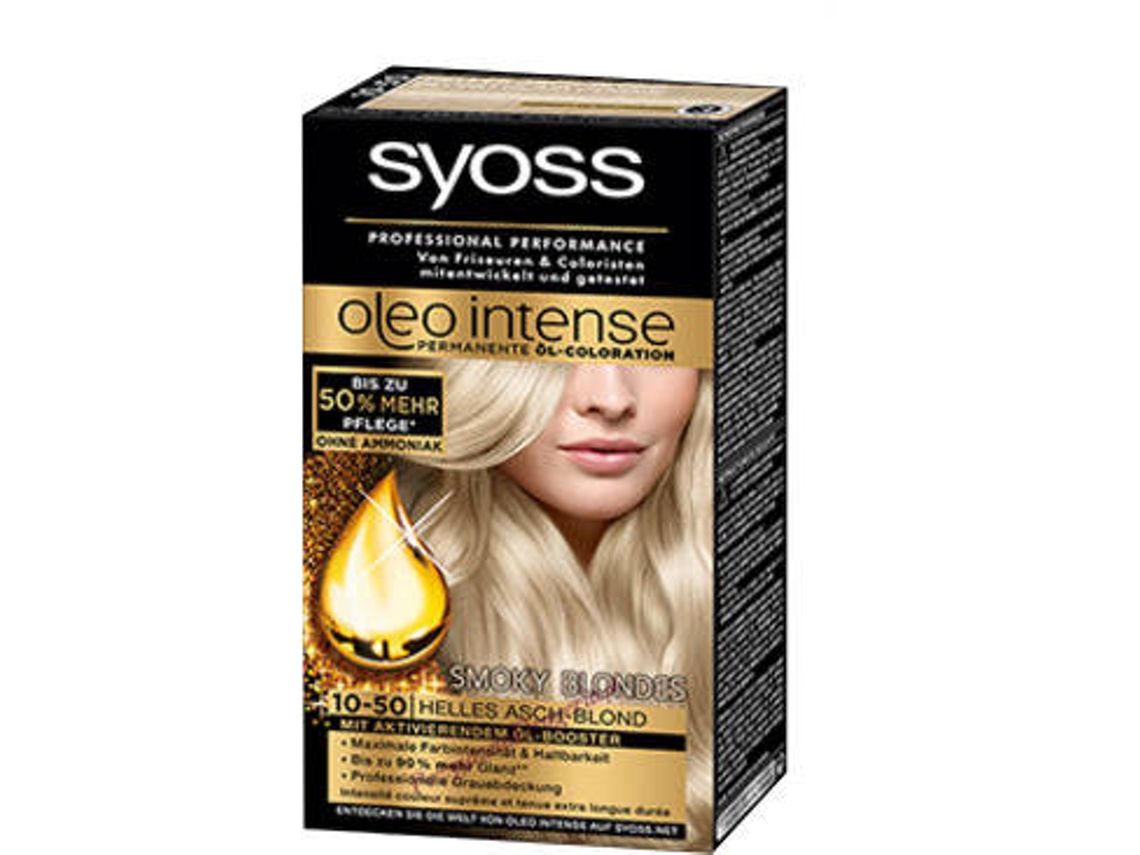 Coloración SYOSS Oleo Farba Popielaty Blond