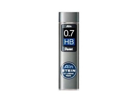 Minas Pentel Ain Stein 0.7 Hb Estojo Com 40 Minas