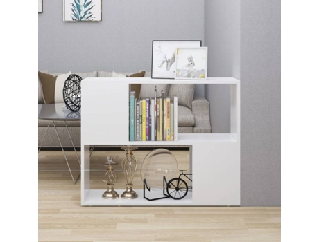 Mueble para la televisión VIDAXL Blanco Madera contrachapada (80x24x63 cm)