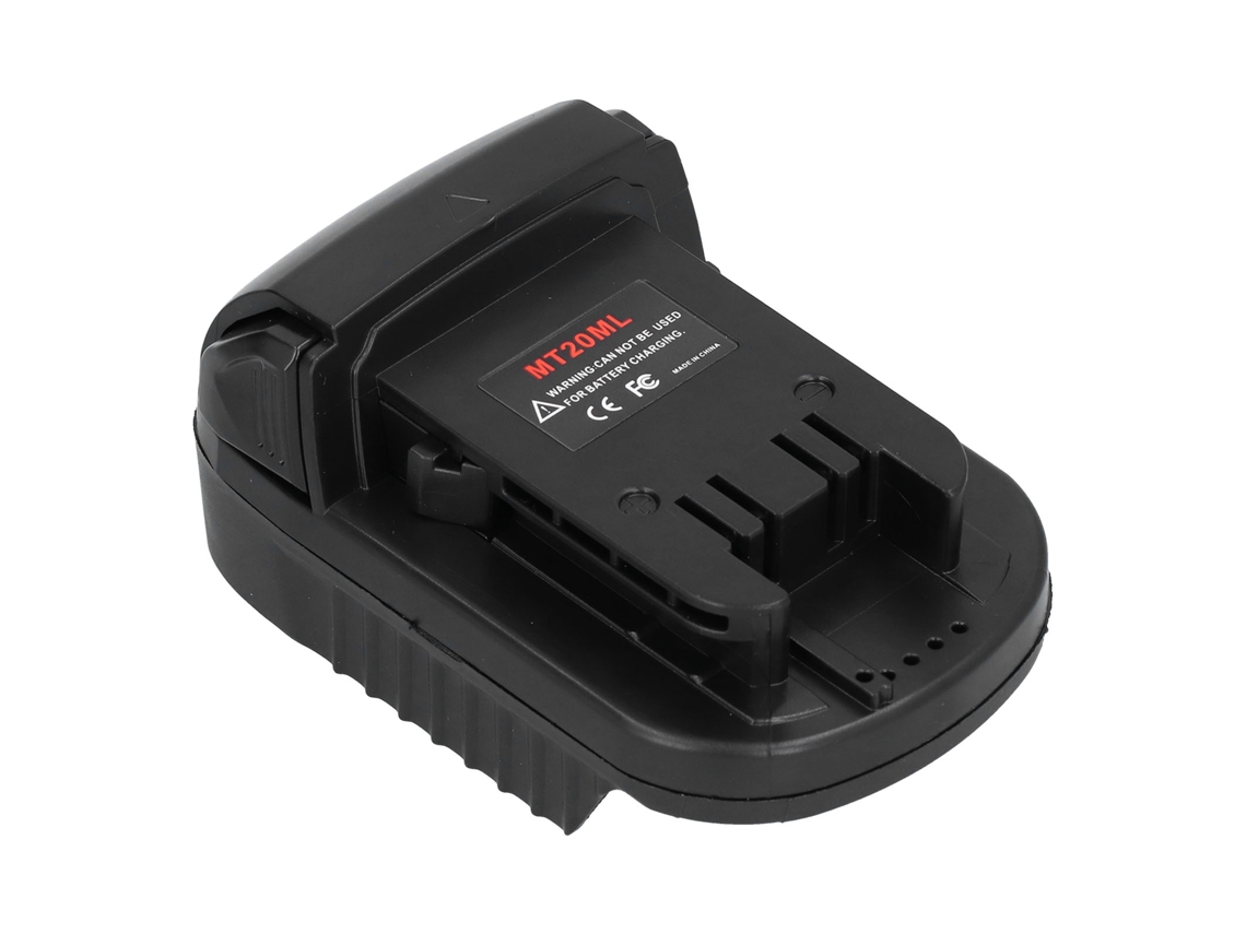 Adaptador Mt20ml Para Batería Makita De 18 V Bl1830 Bl1840 Bl1850 Bl1860 Convertidor Milwaukee M18