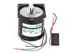 Motor síncrono de CA de 60 W con eje excéntrico, imán permanente, baja velocidad de 10 rpm, CA 220 V XD80KTYZ