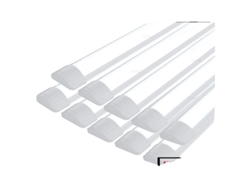 Tubo de luz LED, eficiencia energética, aplicaciones versátiles, 10 unidades, 120 cm, 40 W, blanco natural 4000 K, OEM