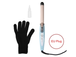 Plancha De Rizado Portátil De 25mm Con Clip Y Regulación De Temperatura Profesional Para El Cabello