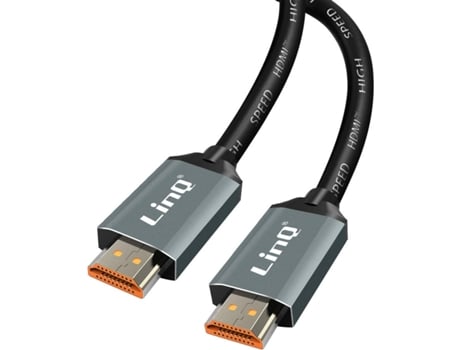 Cable LINQ HD8K15 (HDMI - 1.5 m - Negro)